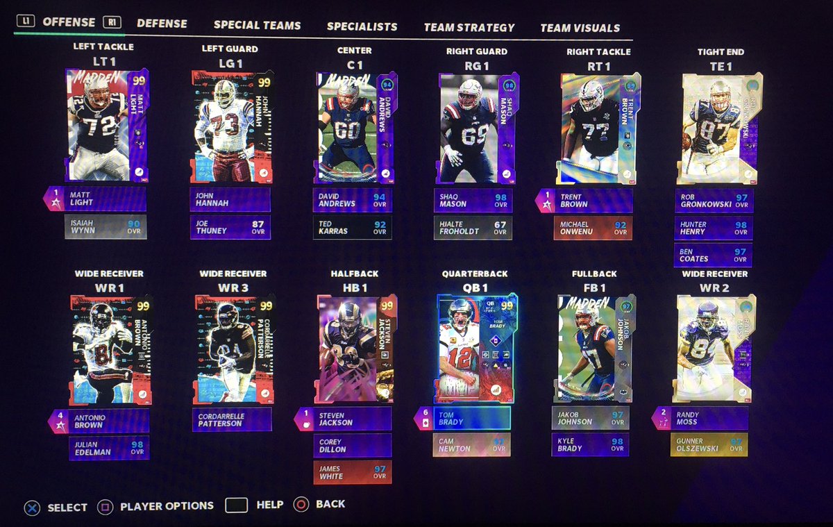 AllTimePats's tweet image. LINE UP UPDATE
(Missing Harmon’s 99 and Springs bc I like Asante a lot)