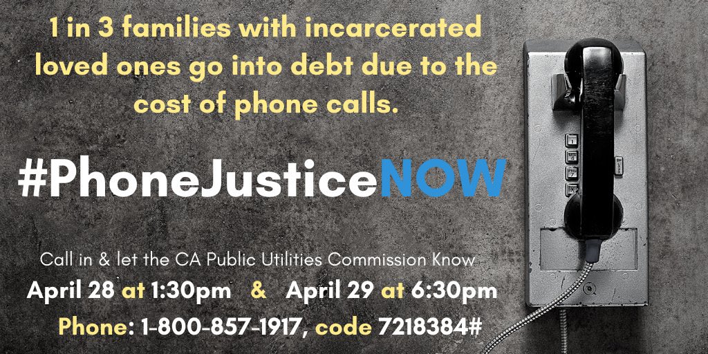 Tbrownsanjo's tweet photo. People need support to successfully reenter an unwelcoming society, which is why communication should be FREE, or close to it. THE @CaliforniaPUC must REGULATE @SecurusTech @GTLCorporate @GuzmanAcevesPUC @cliffPUC @HouckCPUC @ShiromaCPUC #LetUStayConnected #JusticeIsCalling https://t.co/SMxYIcJjz2