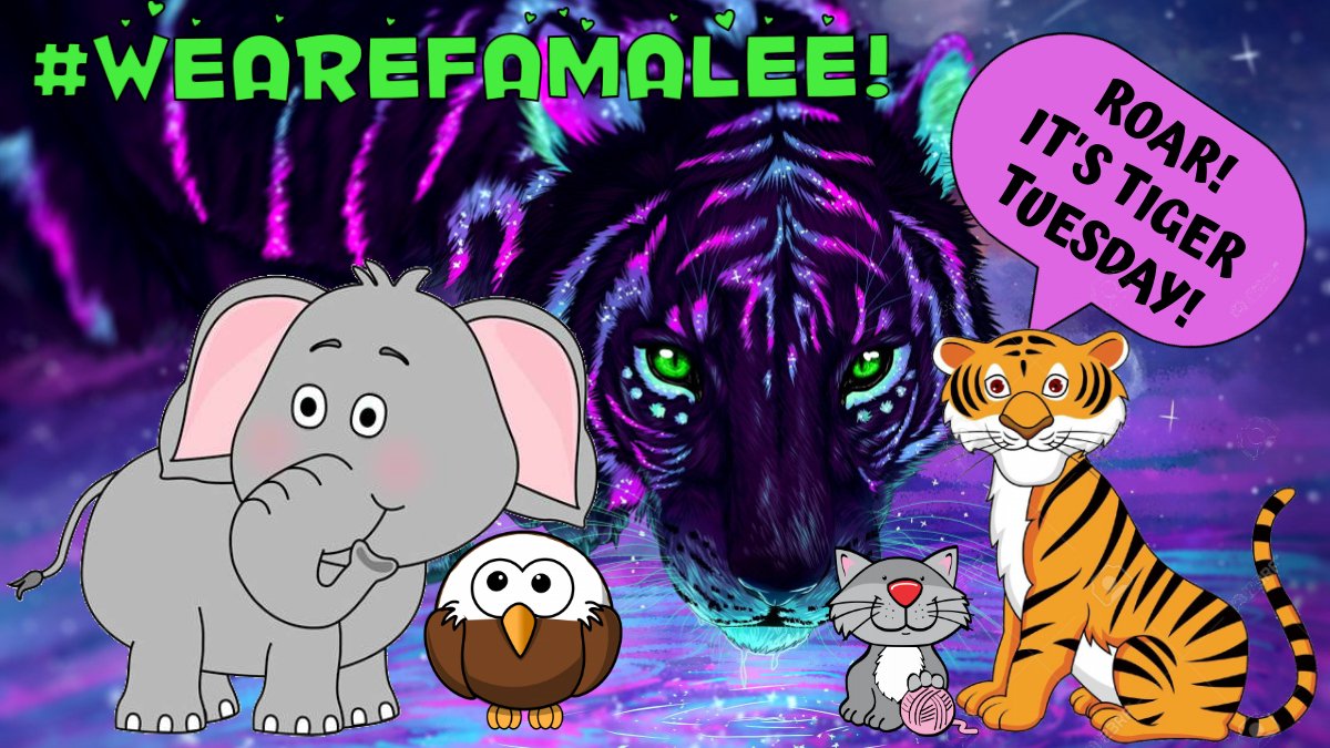 Free Tony The Tiger (@freetonytiger) on Twitter photo 🐯ROAR!
🐅It's #TigerTuesday!
🐯<a href="/TonyTiger2000/">Tony Tiger</a>'s "FAMALEE"
🐘<a href="/lucyliberte/">Lucy</a>
🐱<a href="/IAmSmittyKitty/">Smitty</a>
🐱<a href="/Malaguena915/">Malagueña</a>
🐱<a href="/micandgracie/">JustGracie</a>
🐱<a href="/IAmTweeterKitty/">TweeterKitty</a>
🐱<a href="/KimHNorris/">KimSaysVoteBlue</a>
🐱<a href="/NewttheCat/">Newt Liver Shunt Cat</a>
🐱<a href="/wahlacat/">Bobbie.</a>
🐱<a href="/Cool_Cat_/">Cool Cat </a>
🐱<a href="/catgirl321/">Nutmeg's Crew🌻🇺🇦</a>
🦅@njbirdgirl
♥#WeAreFamalee #TonyAlways #FreeTonyTiger 🐯ROAR!
🐅It's #TigerTuesday!
🐯<a href="/TonyTiger2000/">Tony Tiger</a>'s "FAMALEE"
🐘<a href="/lucyliberte/">Lucy</a>
🐱<a href="/IAmSmittyKitty/">Smitty</a>
🐱<a href="/Malaguena915/">Malagueña</a>
🐱<a href="/micandgracie/">JustGracie</a>
🐱<a href="/IAmTweeterKitty/">TweeterKitty</a>
🐱<a href="/KimHNorris/">KimSaysVoteBlue</a>
🐱<a href="/NewttheCat/">Newt Liver Shunt Cat</a>
🐱<a href="/wahlacat/">Bobbie.</a>
🐱<a href="/Cool_Cat_/">Cool Cat </a>
🐱<a href="/catgirl321/">Nutmeg's Crew🌻🇺🇦</a>
🦅@njbirdgirl
♥#WeAreFamalee #TonyAlways #FreeTonyTiger