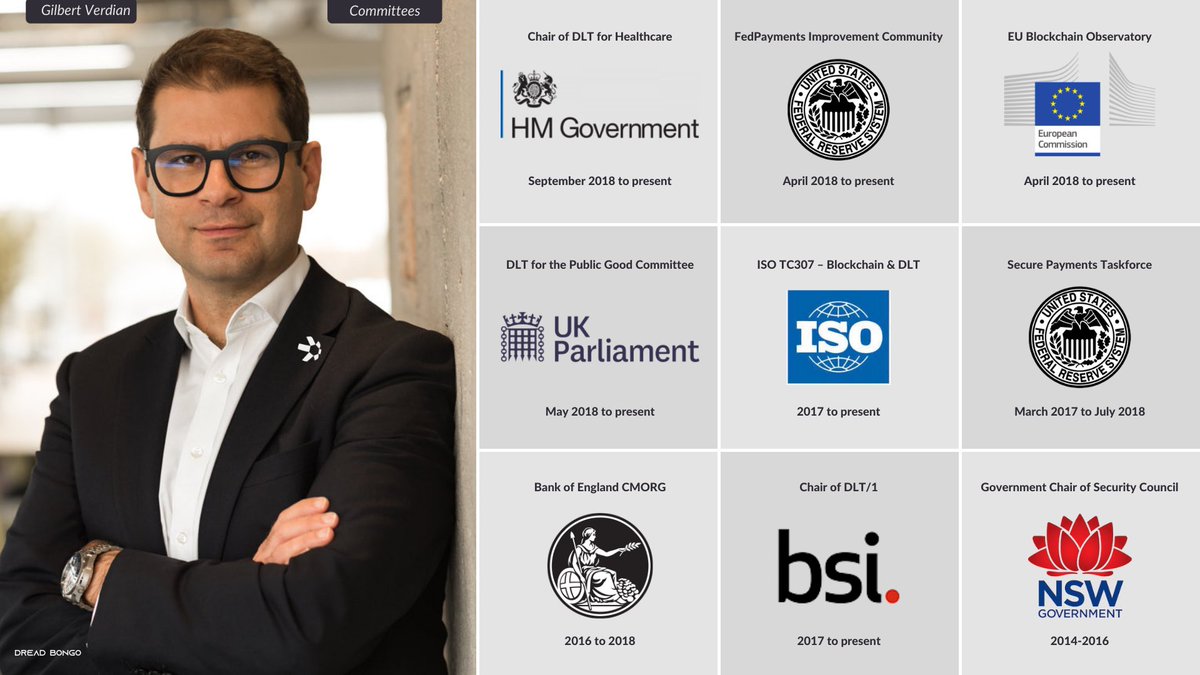 18/ The  @quant_network CEO has also joined various government committees over the years to advise them on their  #blockchain strategies.. UK Parliament European Commission Federal Reserve Bank of England ISO BSIHe is an ideal advisor to  @unizen_io  $ZCX  $QNT