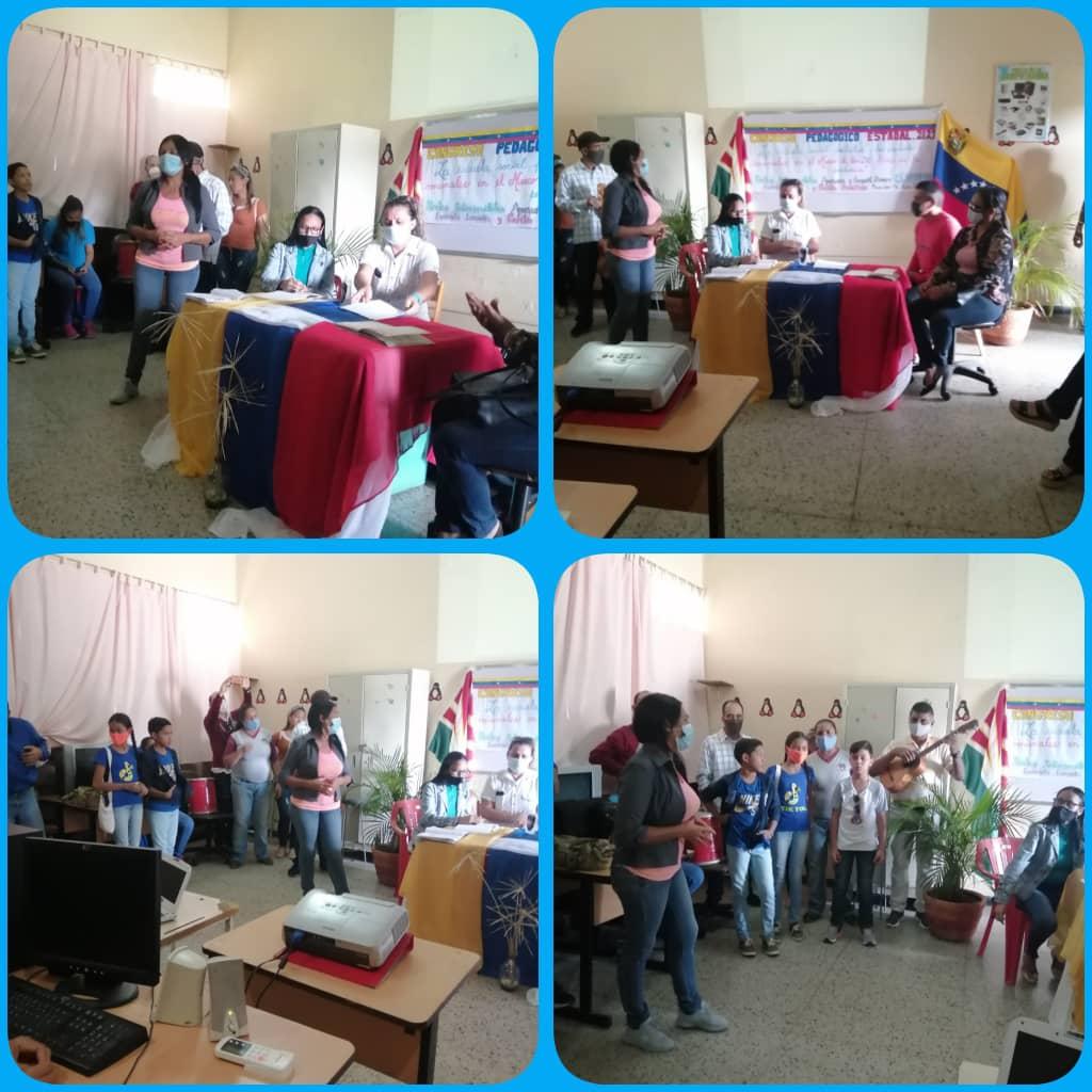 cclaptorres's tweet photo. ♦️El Municipio Torres en  Apertura del Congreso Pedagógico Estadal 2021 "La Escuela Social productiva y las Ciudades Comunales en el Marco de los 200 años de Independencia" desde el CBIT Egidio Montesinos Carora Estado Lara @MPPEDUCACION @MirnaT_Vies @maduro_en @psuvaristobulo https://t.co/9P9aO3eYtM