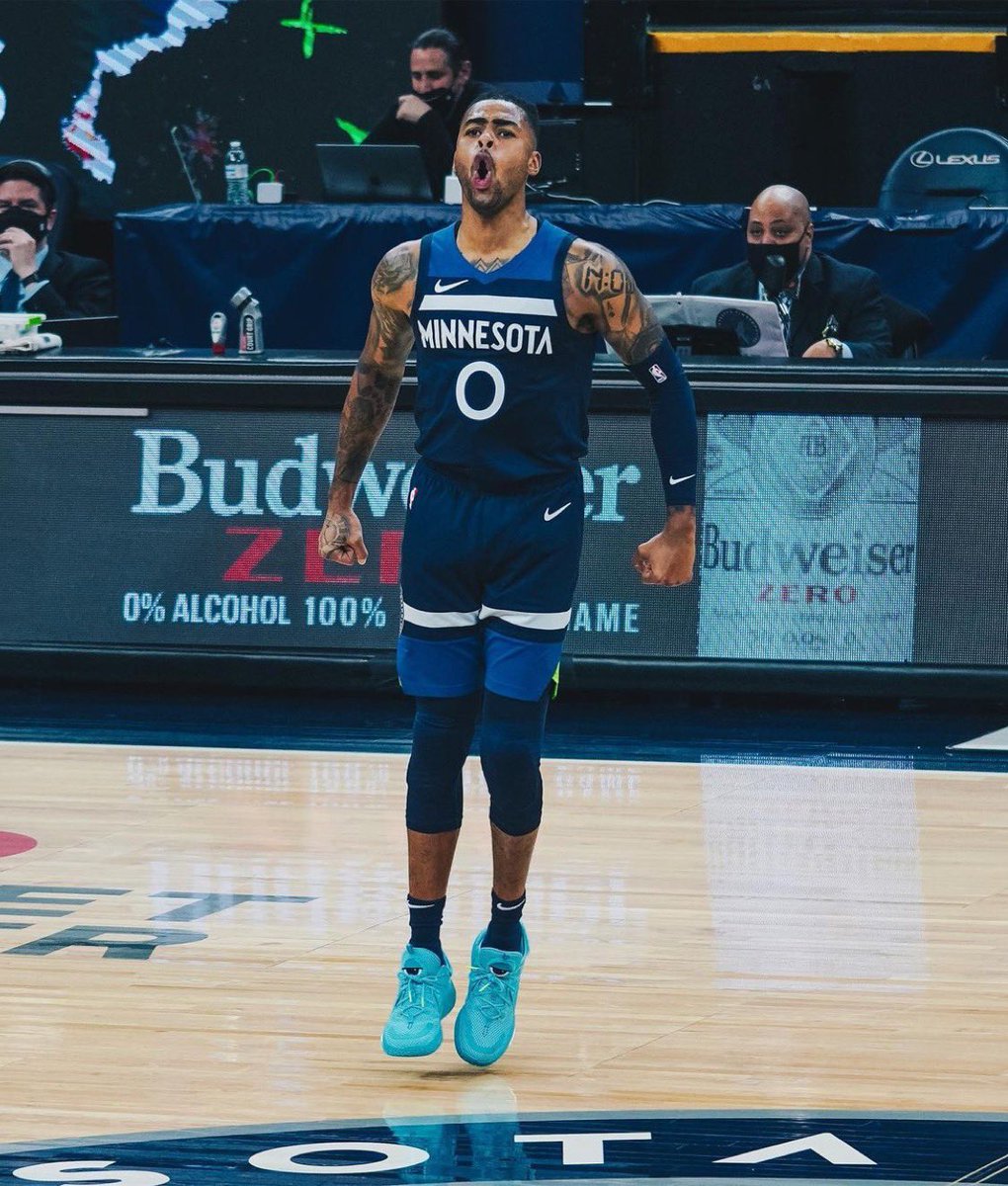 WayofWade's tweet image. D’Angelo had himself a game last night with 27 points and 12 assists, while debuting the Toy Story All City 9 👀

📸: @Timberwolves