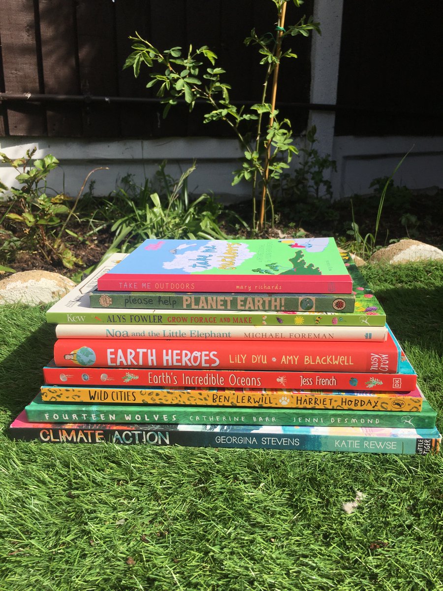 Thanks to the children's publishers who sent us nature books for the latest  @dtrhradio episode! You can find the ones we included here:  https://bit.ly/3tWw2Qo  and the ones we didn't have time to mention here:  https://bit.ly/3vnwM15  Here's a thread of the books I received 