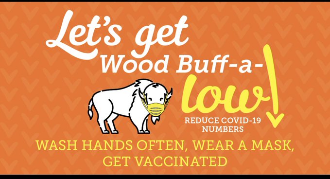 Let's do this Wood Buff-a-LOW! Let's get this pandemic under control, and reduce our numbers. We are safer and healthier together! #YMM #RMWB <a href="/JTurner_RPsych/">Dr. Jennifer Turner, EdD</a> <a href="/ShelenePelley/">Shelene pelley</a> <a href="/FMPSDOM/">FMPSDO&M</a> <a href="/annaleeskinner/">Annalee Nutter</a> <a href="/FMPSDEdDept/">FMPSD Education Dept</a> <a href="/FMPSDEarlyLearn/">FMPSD Early Learning</a> <a href="/orangelid/">Phil Meagher</a> <a href="/MerrieRae/">MMitsopoulos</a> <a href="/ALONPilgrim/">Lonnie Pilgrim</a> <a href="/FMPSDArts/">FMPSDArts</a>