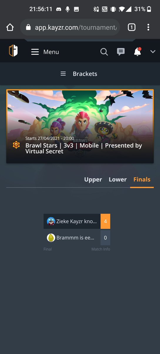 Let's gooo 🔥🔥🔥 <a href="/SemzBS/">Semz</a> <a href="/Kryptonaut_BS/">Kryptonaut</a>