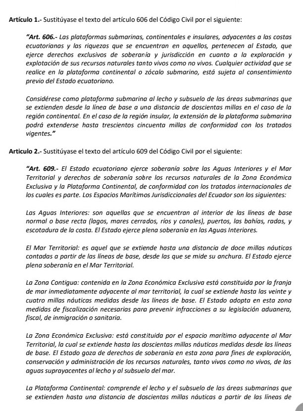 KarlaCadenaV's tweet photo. En el Pleno de la Asamblea Nacional del Ecuador, debatimos las reformas al Código Civil en Materia de Regulación Marítima en Concordancia con la CONVEMAR; asimismo,  el Proyecto de Ley Orgánica de Personal y Disciplina de Fuerzas Armadas. https://t.co/PNQrB5M1Jv