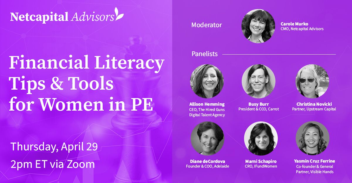 IFundWomen's tweet photo. It's financial literacy month! Help us celebrate in an upcoming panel in partnership w/ @netcapital_adv, Financial Literacy Tools for Women in Private Equity. Tune in on 4/29 at 2p ET to hear our CRO, Marni Schapiro, alongside other women innovators. RSVP: https://t.co/JbxJvaRimp https://t.co/Eh5nVcZ23B