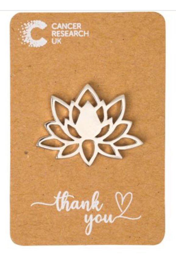 #BowelCancerAwarenessMonth Having lost my dad 15 years ago today to this awful disease, as a business we are so pleased to have found these.

I’m humbled to say, on his anniversary, that we will now donate £2 to <a href="/CR_UK/">Cancer Research UK</a> for every order &amp; customers will get this thank you pin.
#SME