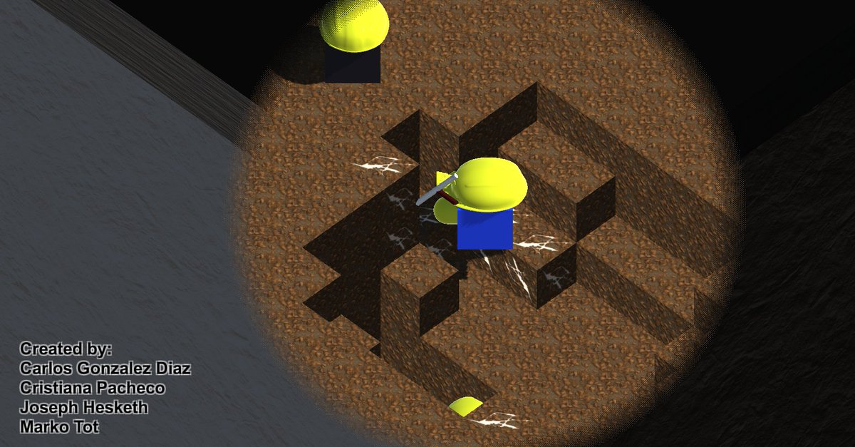 After multiple days of coding and 12h spent on discord calls each day, #ThePit, a chaotic online multiplayer game is finished! #LudumDare 
<a href="/Carlotes247/">Dr. Carlos Gonzalez Diaz (CS PhD)</a>, <a href="/Pacheco_CrisP/">Cristiana Pacheco</a>, Joe Hesketh, it was a pleasure to go through this journey with you! 😁

Try it out: ldjam.com/events/ludum-d…