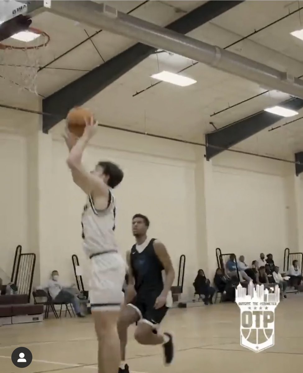 <a href="/DylanSears20/">Dylan Sears</a> tough kid that has battled an injury the past couple weeks. He is shooting 45% from 3 on the season with <a href="/OtpBasketball/">OTP Basketball</a>. Rebounding and being more than just a shooter.