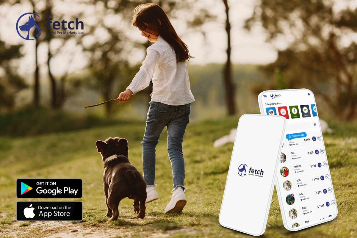 Fetch The World's First local Pet Marketplace! (fetch_first) Twitter