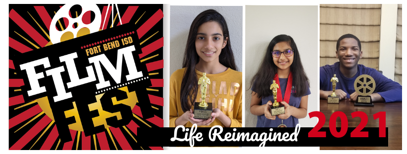 FBISDFilmFest's tweet photo. Tonight is the night! Go to https://t.co/JH1RCfn2Ll or Fort Bend ISD's Youtube Channel https://t.co/oMutiPCQSM to watch the Elementary and Secondary Awards show! https://t.co/QHhE5IrMJ2