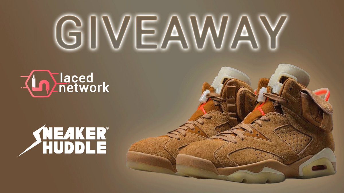 sneakerhuddle's tweet image. Travis Scott Air Jordan 6 “British Khaki” GIVEAWAY 🚨

How to ENTER 🌵

► Follow @LacedNetwork &amp;amp; @sneakerhuddle

► Subscribe to Sneaker Huddle ⬇️
youtube.com/channel/UCr9-J…

► Comment Size, Tag 1 Friend &amp;amp; RT