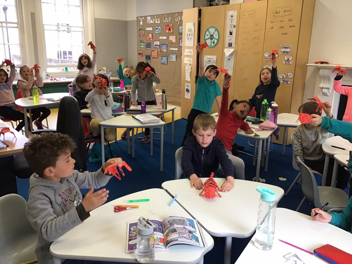 SPFJuniorSchool's tweet image. Year 2 thought the tiger task, set in assembly, was a ROARING success! 🐯@SPFSchools #computationalthinking #spatialawareness
