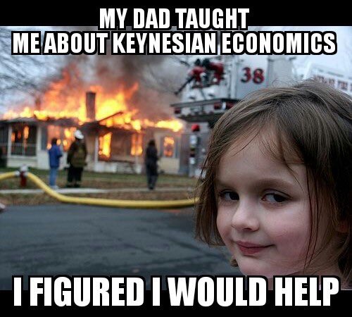 since everyone asked i’m making a thread of memes that shit on Keynesian economics (this is my true calling in life)