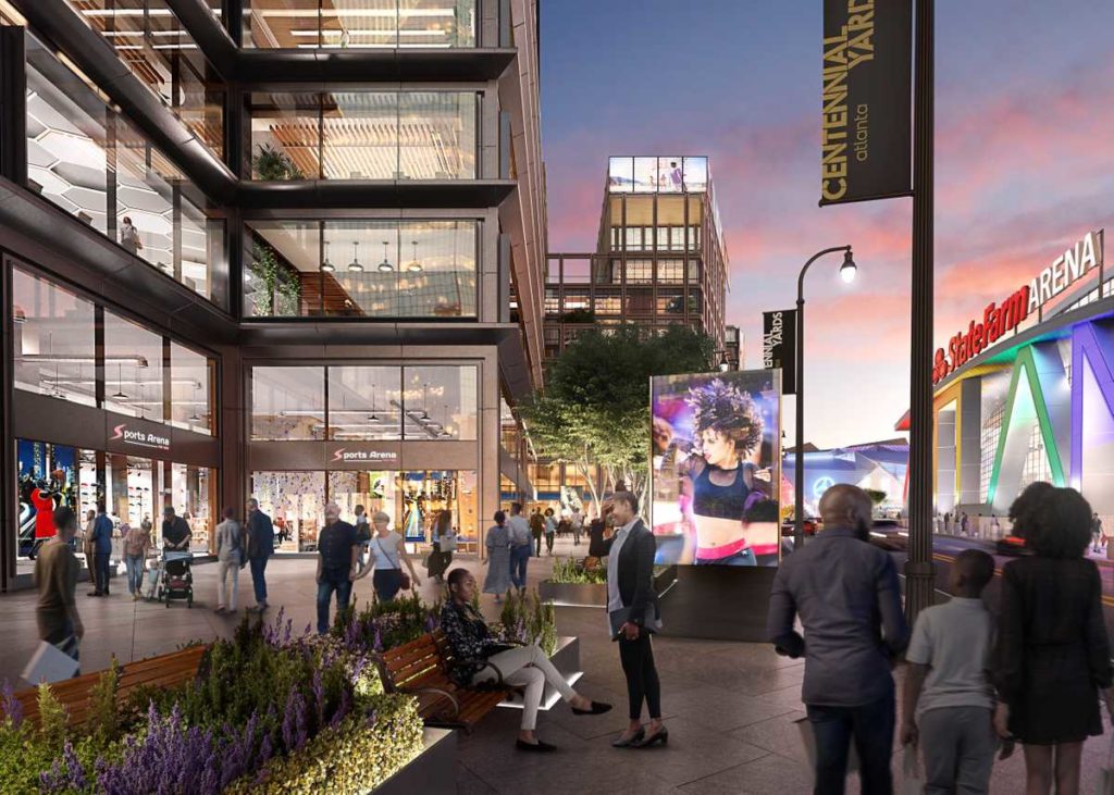 GAFollowers's tweet photo. The area formerly known as The Gulch in downtown Atlanta will be transformed into a new area called "Centennial Yards", the project will cost $5 billion to build. https://t.co/rYvIYfdEM7