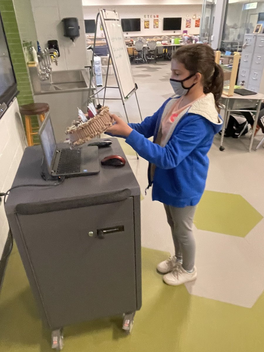 MrsRThal's tweet photo. Special thanks to local artist https://t.co/2pZImdLRZa for Zooming today with my classes! We had a blast chatting with her about her work, and showing her some of ours. Great way to connect with the #community! Thx to @mrschrist15 @Susinosclass & @MrDsBulldogs too. #teachfurther https://t.co/3bXMSPWsn1