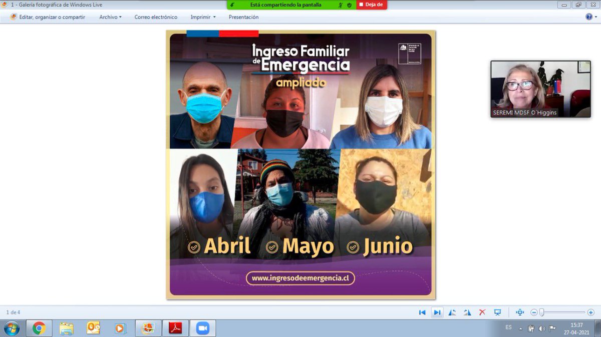 MDSOHiggins's tweet photo. Ahora, la seremi @monicatorotoro, acompañada por el director regional de @SenadisOHiggins, @KristianJahn, capacitó a organizaciones de y para personas con discapacidad en #IFEAmpliado. https://t.co/IHmsEMte18