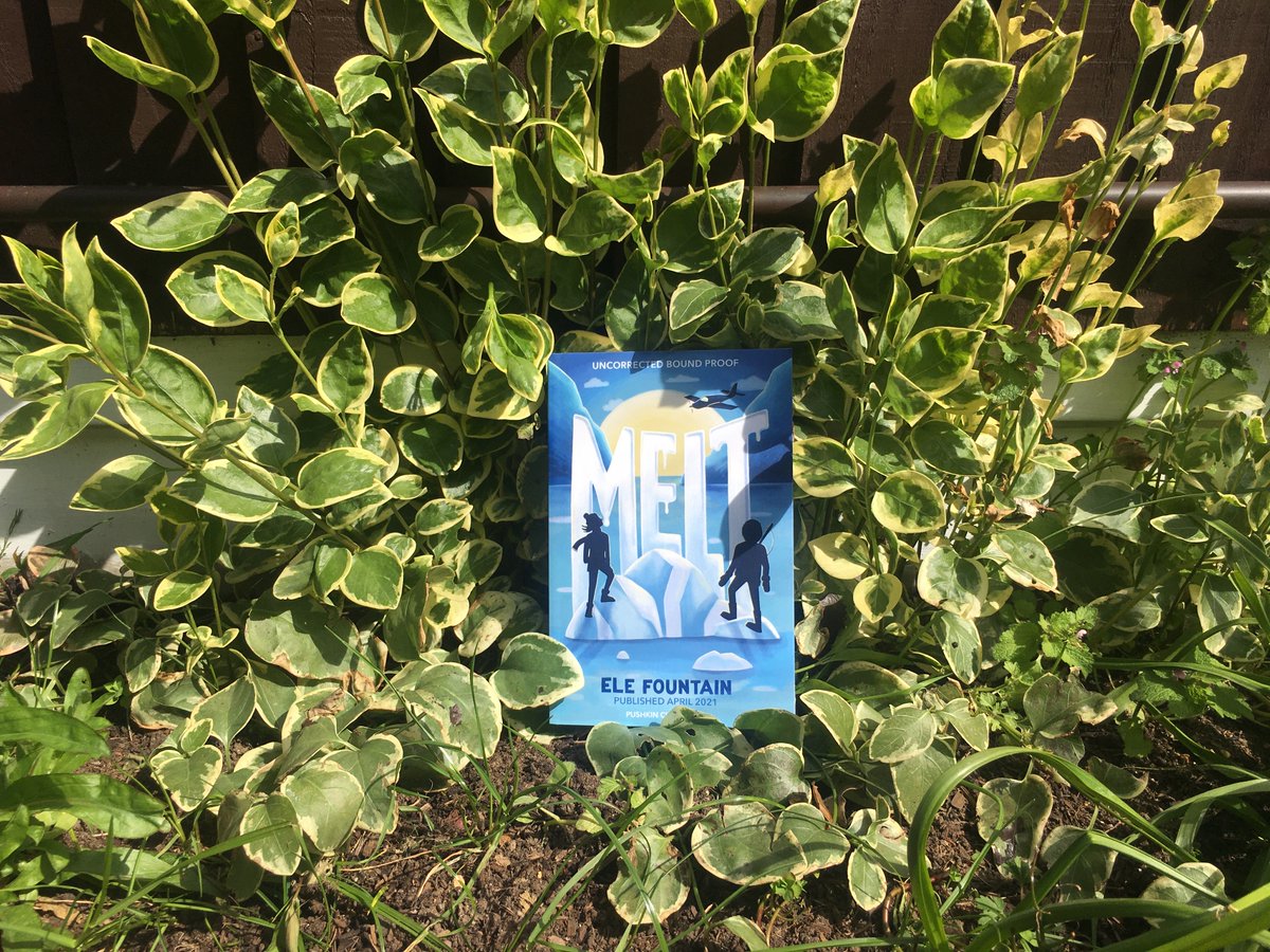 Melt by  @EleFountain is a middle grade adventure story of courage and survival in a warming Arctic climate which sees the worlds of two children from very different backgrounds collide when their fates take a drastic turn. Out with  @PushkinPress on 29th April!