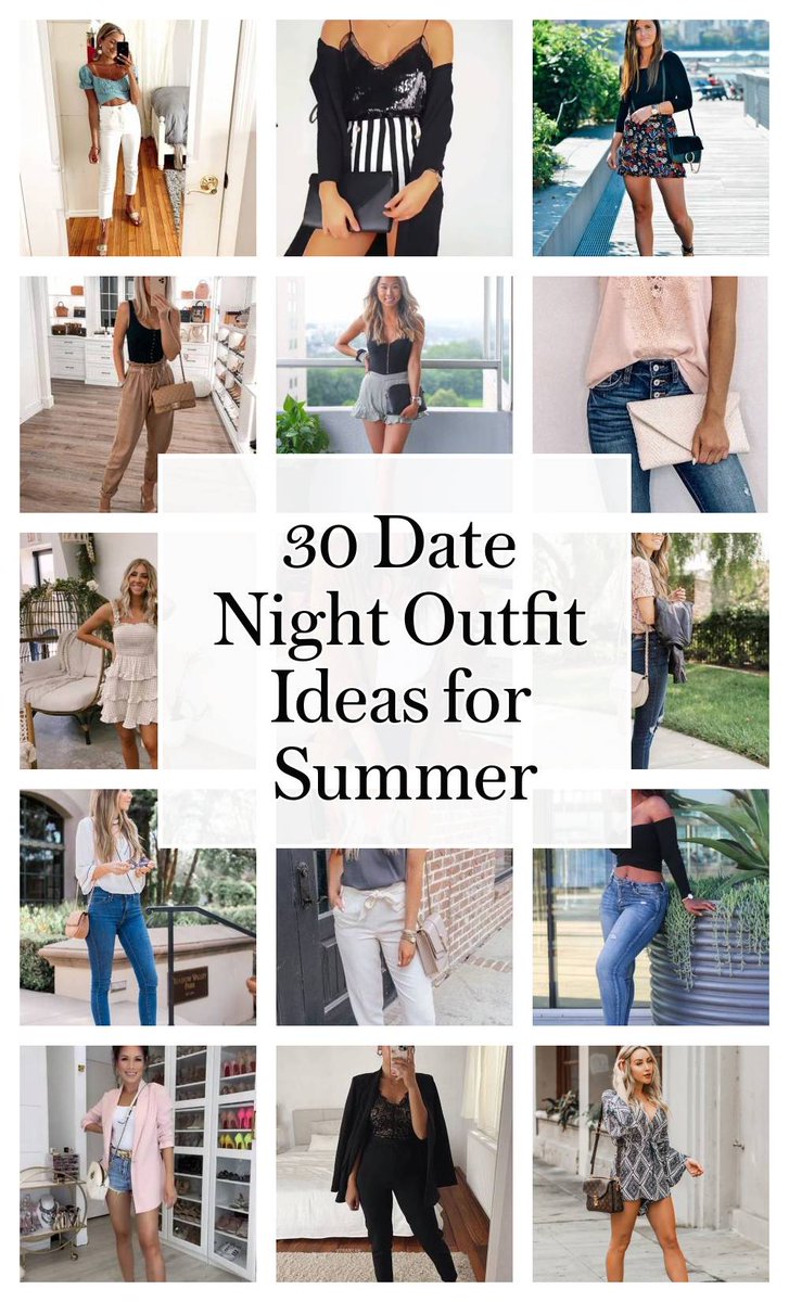 30 Date Night Outfit Ideas for Summer - promobonuscodes.com/date-night-out…