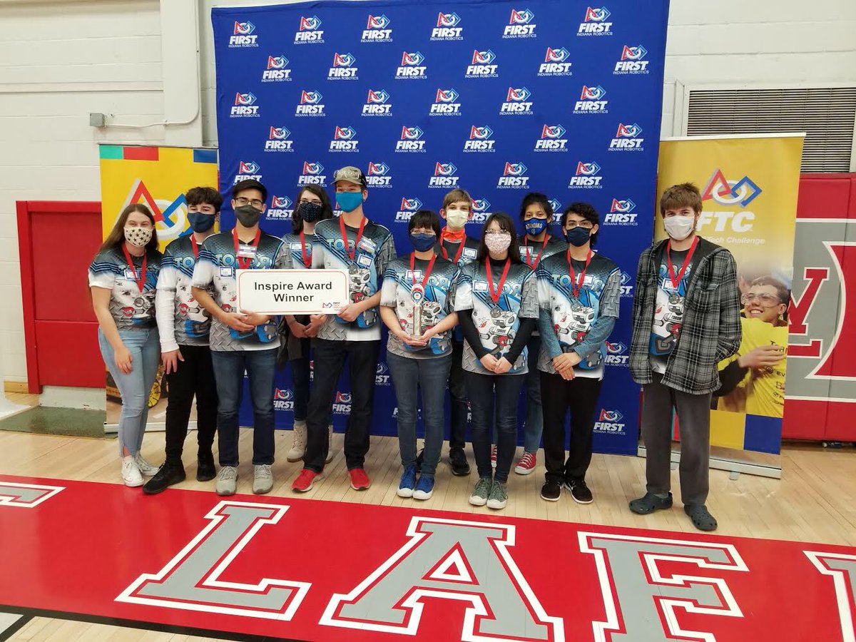 We had a great day at Saturday’s League Championship ending up as the fourth alliance captain and taking home first Inspire! Congrats to all the teams who competed and won awards! It was so much fun to be able to see everyone and finally compete with other people again :) #robots