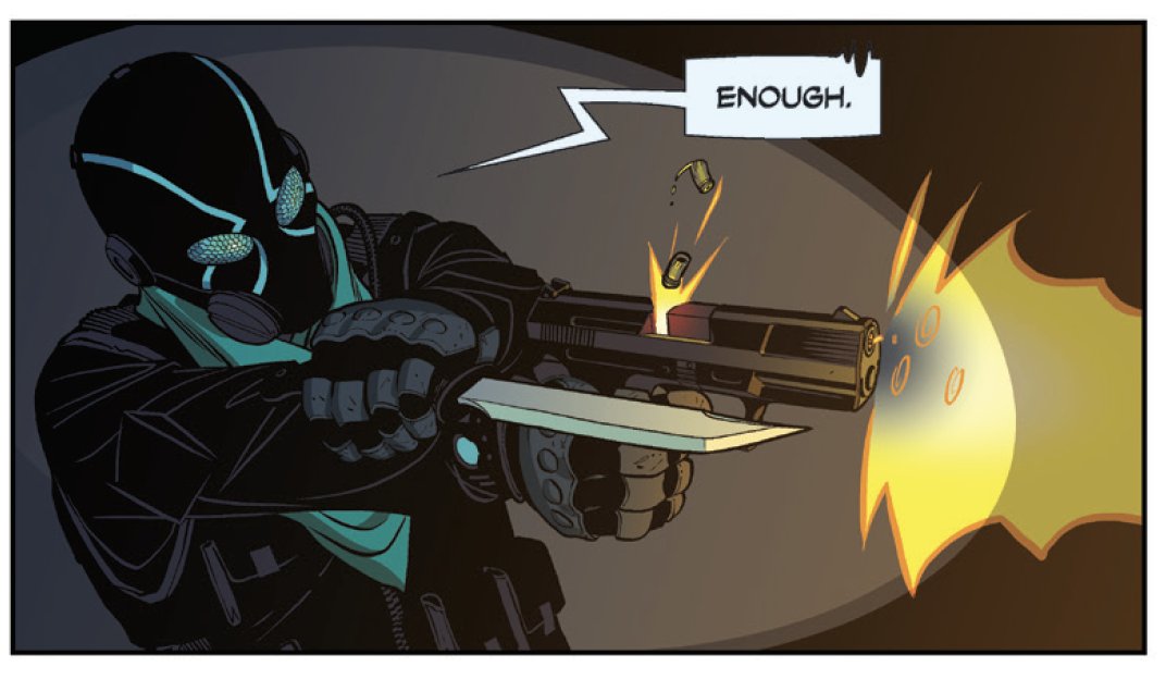 12GaugeComics's tweet photo. Us reminding ourselves that there's a real, live comic book out there with new Brian @Stelfreeze interior art 😍 #ThomasRiver, written by @Doug_Wagner https://t.co/AfTO5J49am https://t.co/5E9Hok9xfm