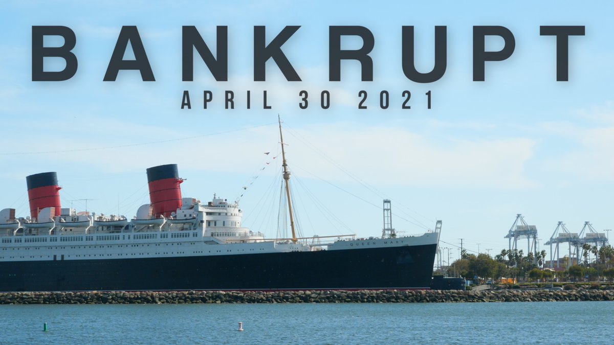 BrightSunFilms's tweet image. For over 50 years, the iconic RMS Queen Mary has been sitting off the shores of Long Beach California, not once ever profitable long term. Recently, the current owners have filed for bankruptcy and the fate of this liner is unknown. Join me this Friday at 5pm EST to find out why!