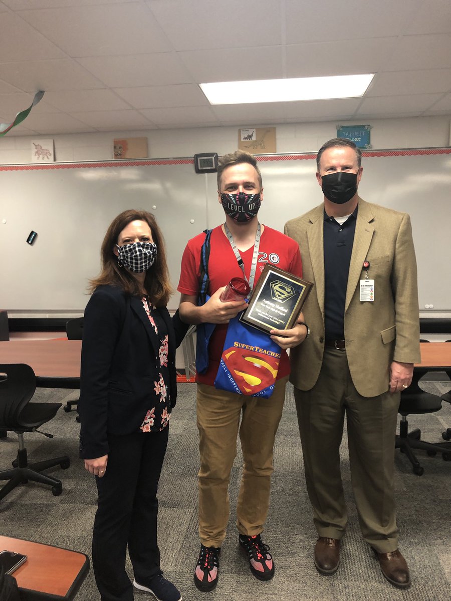 Congrats to @Coppellisd Super Teacher @achufford !! 🎉🎉