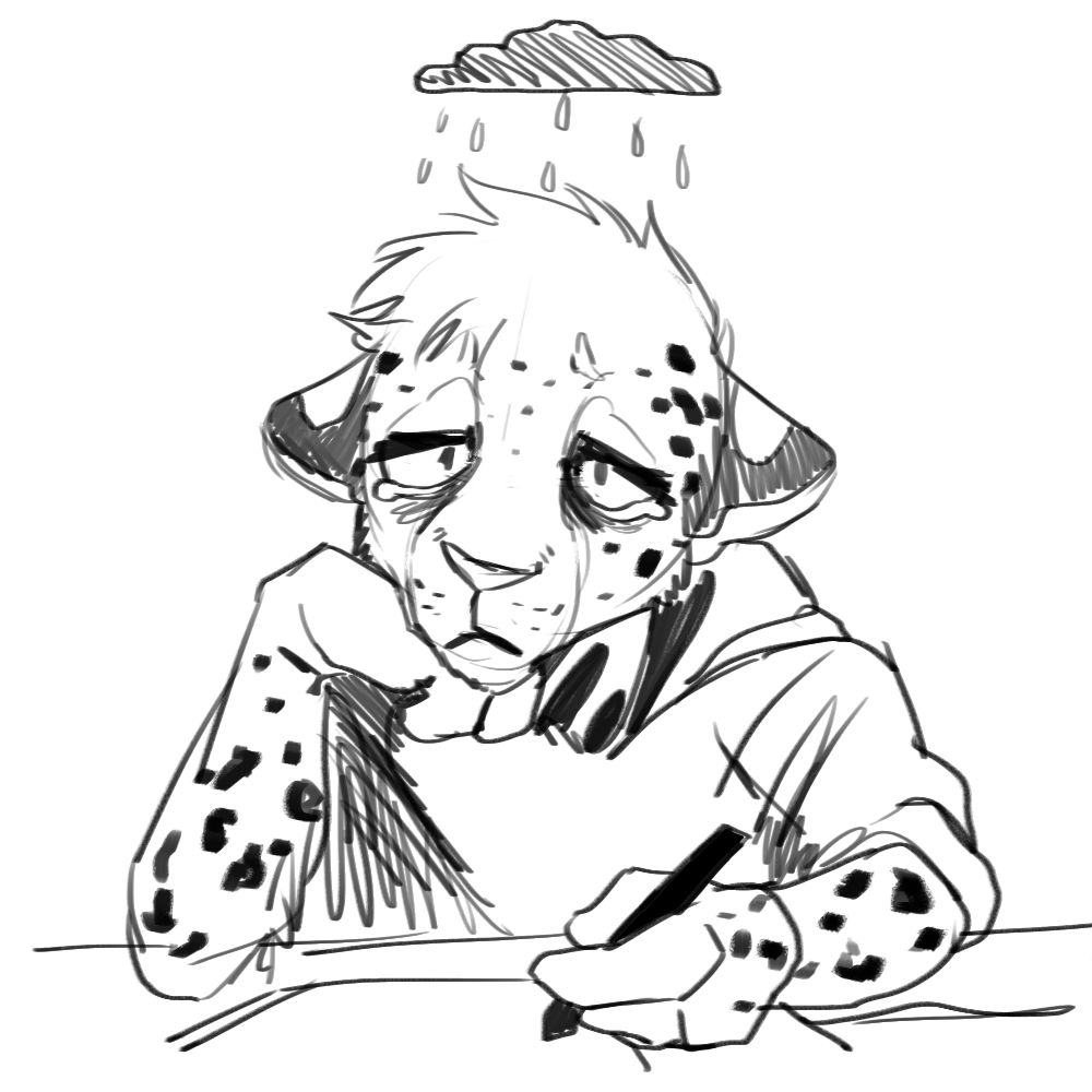 Working on a lot of happy commissions 