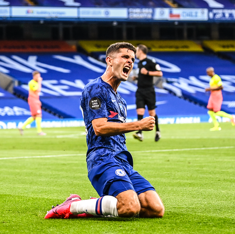 brfootball's tweet photo. ▪️ Goal in the UCL semifinals against Madrid 
▪️ MOTM in the UCL quarterfinals against Porto 
▪️ Goal in the FA Cup final against Arsenal 
▪️ Winner against City that clinched Liverpool’s title win 

Pulisic loves the big stage 🔑 https://t.co/FfviArtrNn