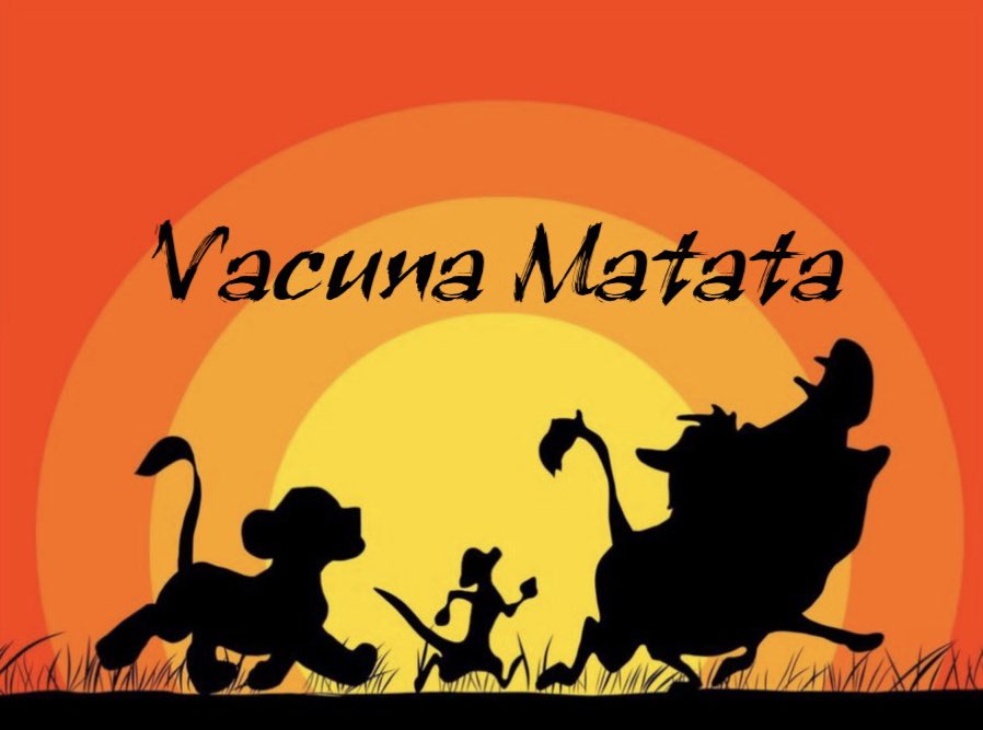 They should make a new version of the Lion King song, Hakuna Matata, to promote COVID vaccines.  Vaccine in Spanish is vacuna.  So, the new song would be...

Yup, Vacuna Matata!