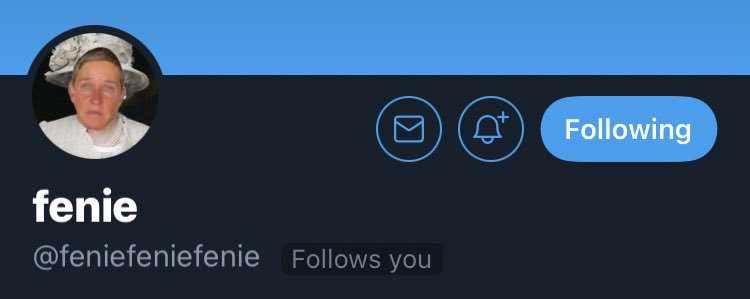 omg no way, the real fenie just followed me 🤭🤭🤗🤗🤩🤩