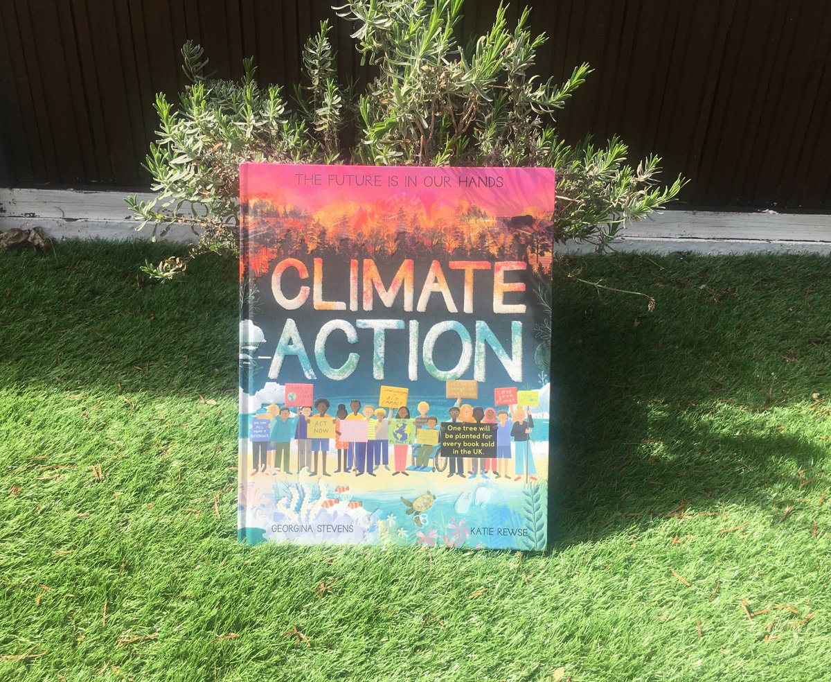 Climate Action written by  @GeorginaStevens and illustrated by  @katierewse teaches about the causes and effects of climate change, explores the human impact and shares tips on how to take actions and reduce your carbon footprint. Out now with  @LittleTigerUK!