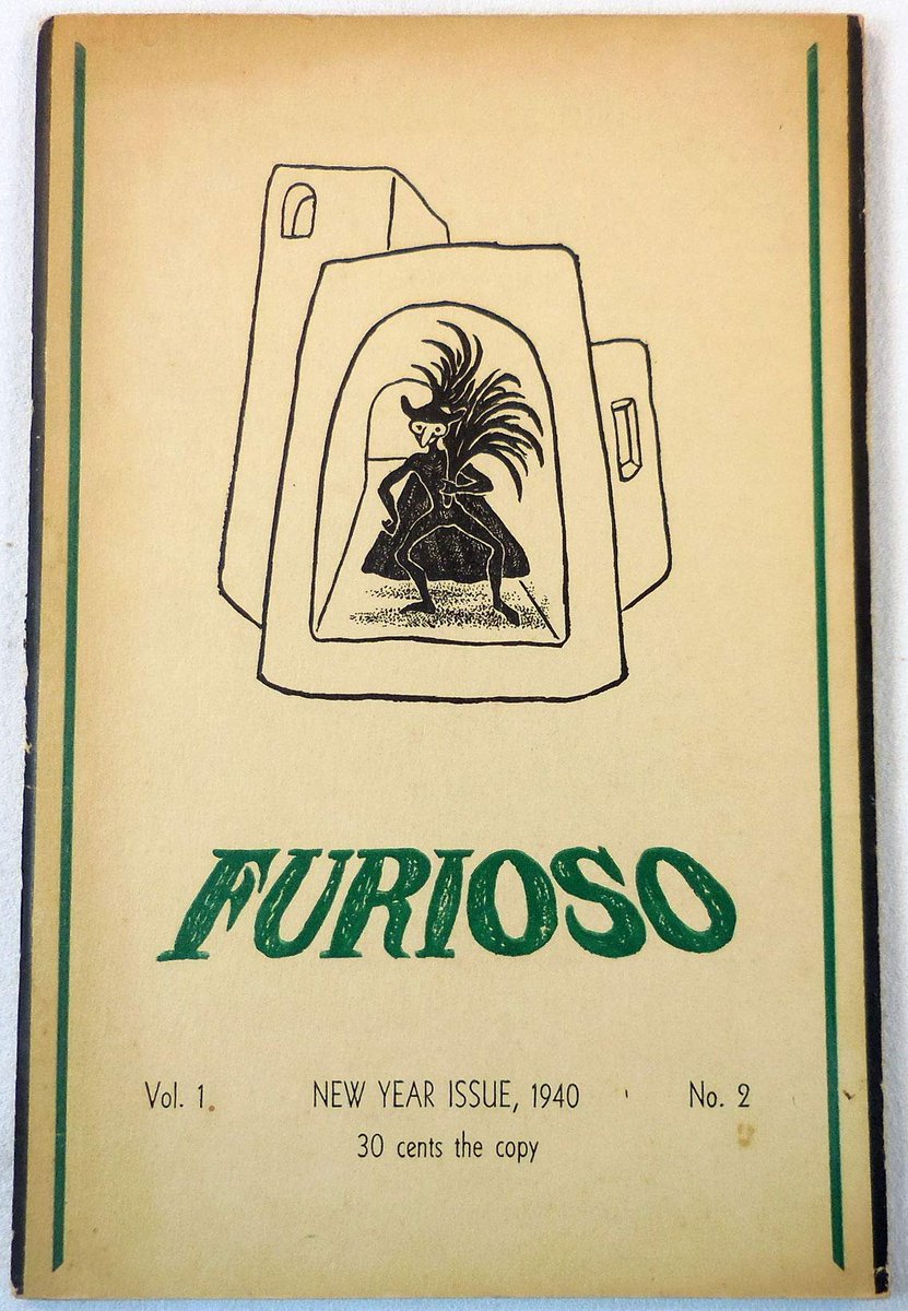 while at Yale, Angleton and a classmate edited a literary magazine, Furioso, which published poets like William Carlos Williams, E. E. Cummings, Ezra Pound, and Archibald MacLeish. Furioso has been called the ne plus ultra of little literary magazines