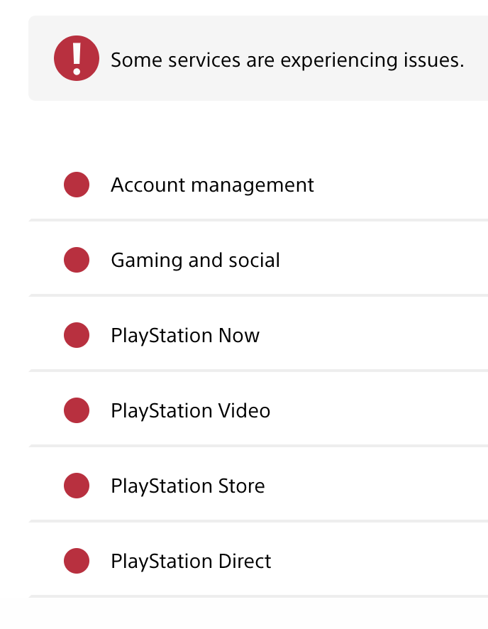 Dexerto's tweet photo. 🚨 #PlayStationNetwork is currently down for users worldwide.

There's no indication of when the issues will be fixed, but hopefully it won't be too long! https://t.co/HvIqAtfRMU