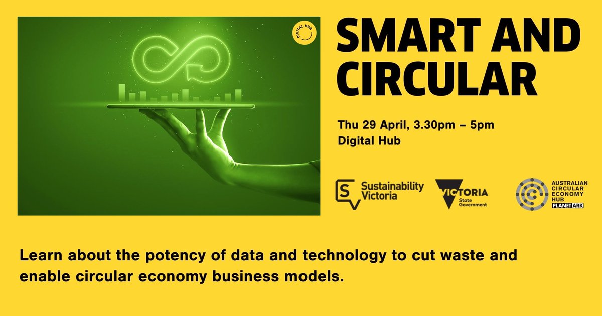 AFCCC chair <a href="/MarkMitchell108/">Mark Mitchell</a> will join an expert panel for #MKW21 Smart &amp; Circular event, discussing how data &amp; tech can accelerate the transition toward a circular economy. Online event presented by <a href="/SustainVic/">Sustainability Victoria</a> &amp; <a href="/PlanetArk/">Planet Ark</a> on April 29.
Register here: ow.ly/a2ii50En4gR