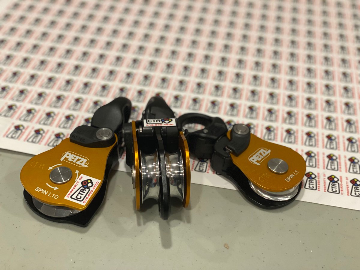 CapTechRescue's tweet image. We’ve been playing around with the new @petzl Spin series for a little while now and have decided to start integrating some of them into our rescue kits.