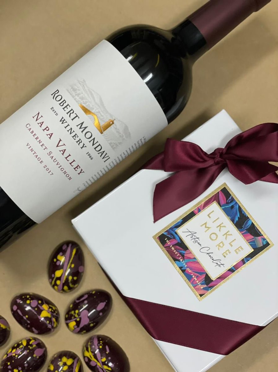 Purchase any two Robert Mondavi Napa Wines from <a href="/Uncorked_ja/">Uncorked!</a> and get a free box of specially curated for #Uncorked <a href="/likklemore/">Michael Anders</a>.chocolate (made with Mondavi Napa Valley Cabernet Sauvignon)

#RobertMandavi #CabernetSauvignon #MothersDay #Chocolate #UnCorkedJa #SelectBrandsJa