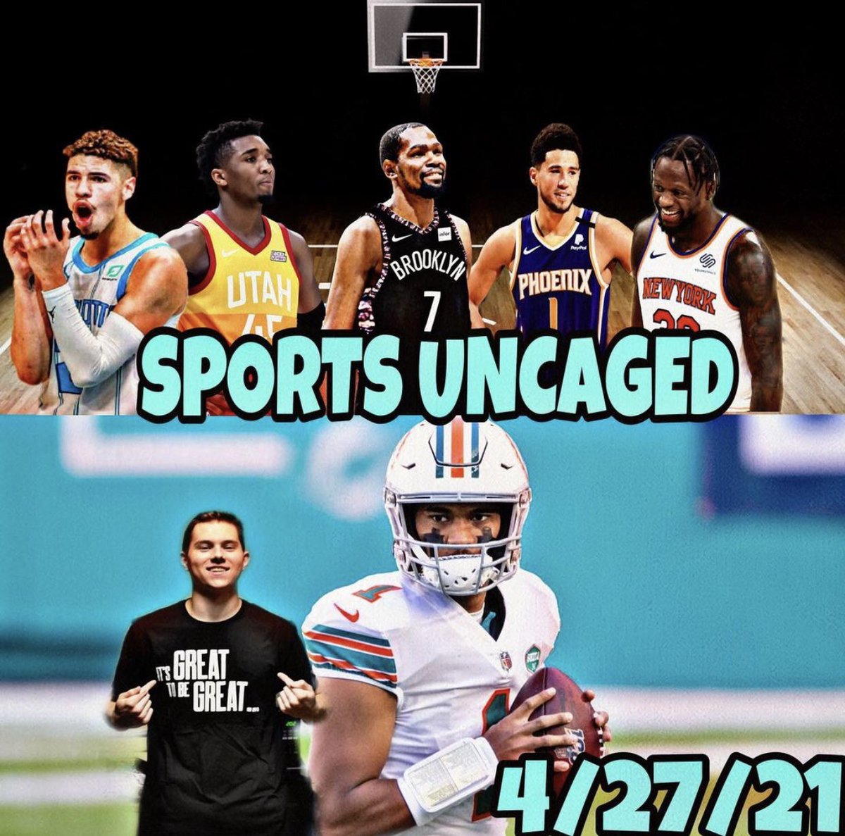 Are you curious about the NBA playoff predictions? Well, join Matt as he discusses who he thinks will advance to the playoffs! But that’s not it, he will also be talking about what he thinks will be happening for the Miami dolphins for the 2021 season! #NBA #MiamiDolphins