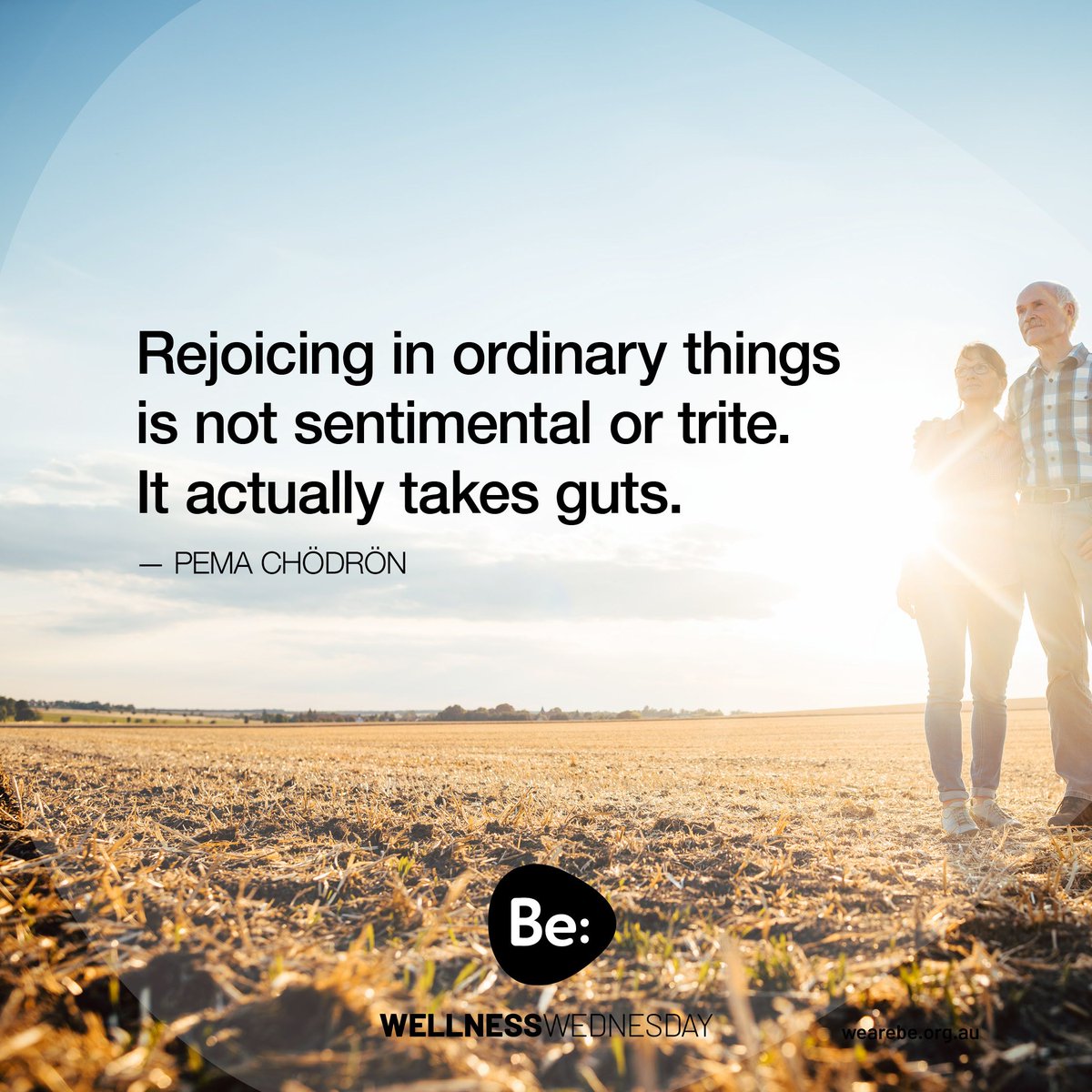 WeAreBe_org's tweet photo. #WeAreBe  #livewell #agedcare #agedcareaustralia #independentliving #queensland #qld #communitycare #ageing #meaningfulageing #agewingwell #homecare #homecareaustralia #homecareservices #homecarequeensland #caringforparents #wellnesswednesday #inspirationalquote #notforprofit https://t.co/mTZr8F2mCl