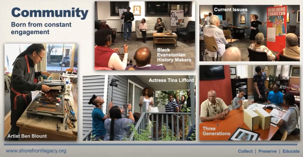 <a href="/SFLegacy/">Shorefront Legacy</a> is a #CookCounty org that collects, preserves &amp; educates people about Black history on Chicago’s suburban North Shore. We at CARO celebrate our fellow <a href="/ChicagoBMRC/">BMRC</a> member's quarter century of connecting people to over 150 years of Black history bit.ly/3dWVRtR
