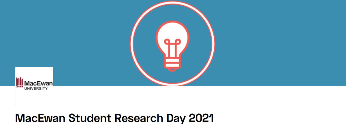 The research, scholarly and creative posters and presentation recordings from Student Research Day 2021 are available for viewing until TOMORROW (April 30). Check them out while you can! bit.ly/3eyJP9f #MacEwanU #MacEwanResearch #yeg #yegevents