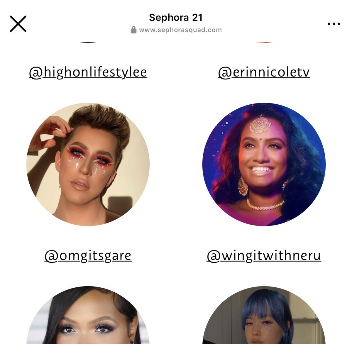 omg i’m one of the finalists for the sephora squad!!!!!!! for those of you who took the time to write a testimonial for me.. thank you. 💖