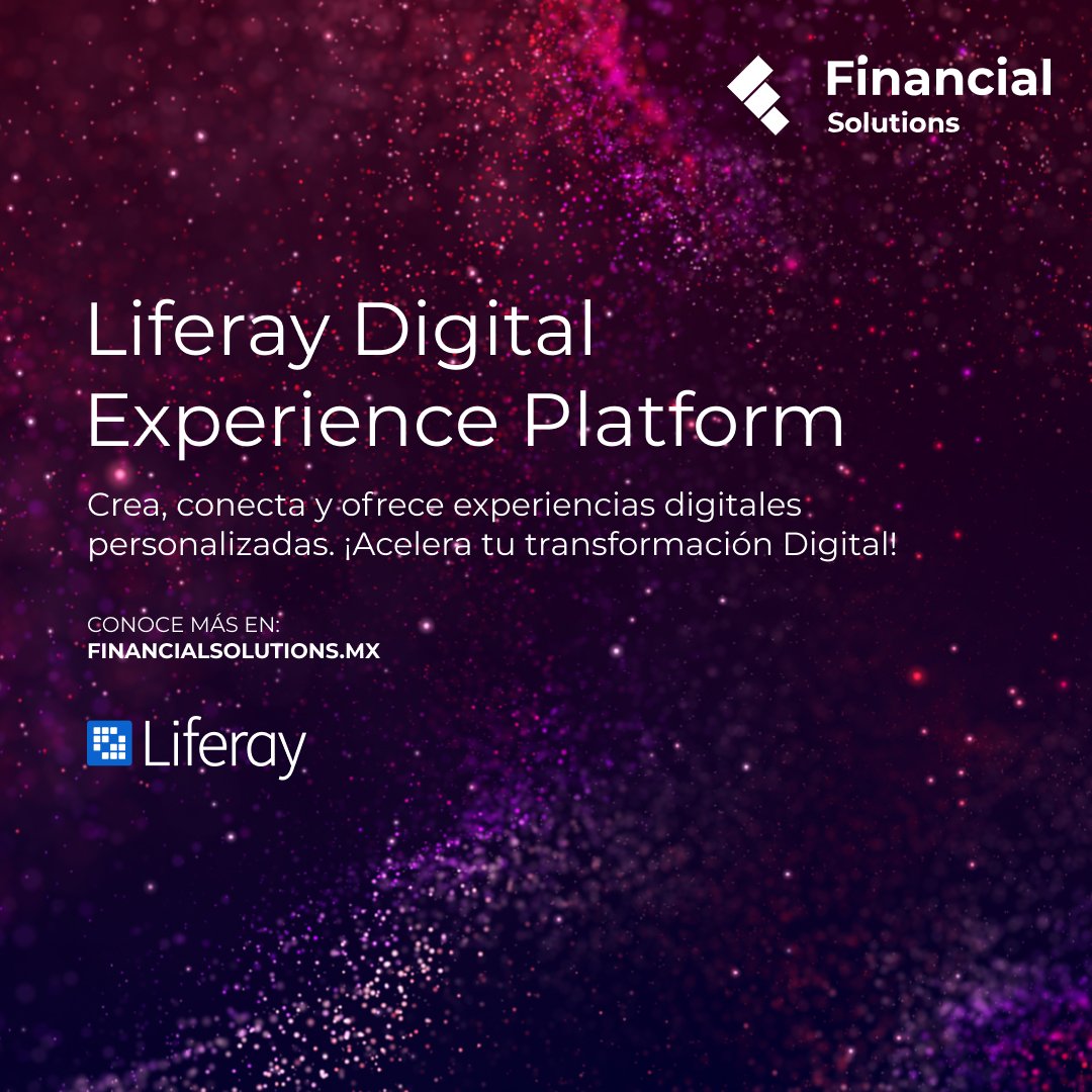 fin_sol_'s tweet photo. Hicimos una alianza muy importante y queremos contarte que ahora @Liferay forma parte de nuestros partners. 👏🏽  ¿Los conoces? https://t.co/gfb7leqpGF

#ApasionadosPorLaInnovación #FSTuAliado #FinancialSolutions #Liferay https://t.co/64zgnOR0bE