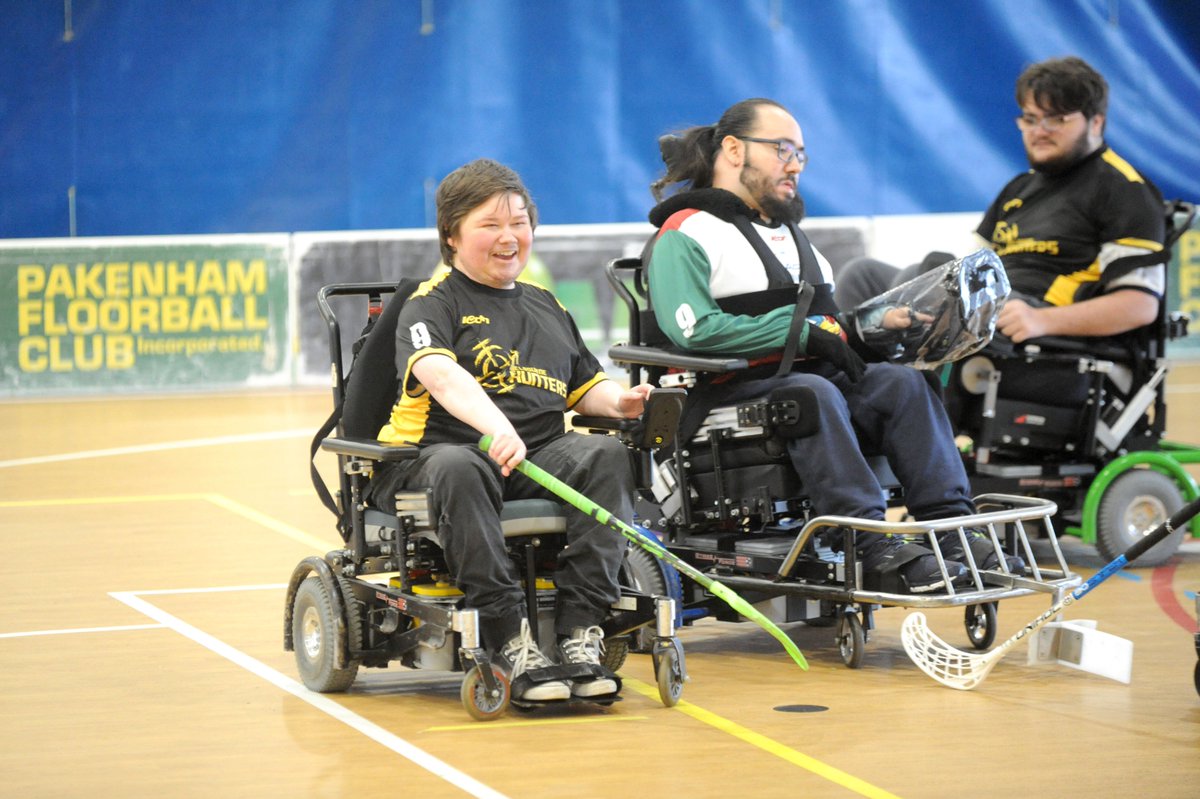 566 days since our players last played #PowerchairHockey! It was great to be back on the weekend 🙌

Thank you to Officer Community Hub, Pakenham Floorball and Hockey Victoria for the support in getting us back!

📷 Star News Group