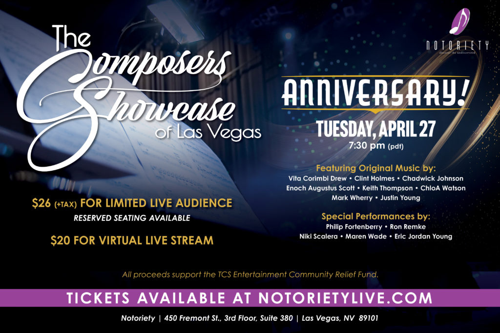 #tonightsthenight to see #thecomposersshowcase @NotorietyLiveLV hosted by
@kthomlt_keith and
@ClintholmesLv
#happyanniversary
#itsaparty
#alloriginalsongs
#greatperformers
#musicmusicmusic
#stpoffthestrip
near the @FSELV
in #downtown #vegasville
#livinthevidavegas