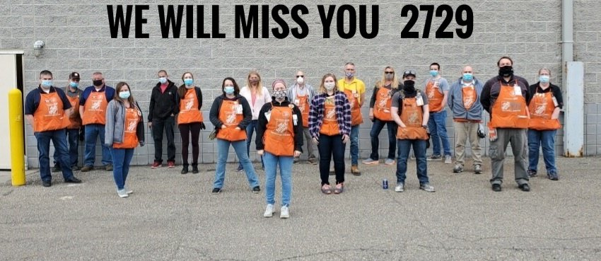 Saying goodbye to the BEST store manager and 2 of the greatest DH's
@dennissanders13 <a href="/hd_stefani/">StefaniHD</a> @HallSteph36 @jason_stubbe <a href="/AndrewAbrahams8/">Andrew Abrahamson</a> <a href="/McFarrenGary/">Gary McFarren</a> <a href="/STEPHANIE_THD/">Stephanie Campbell</a>