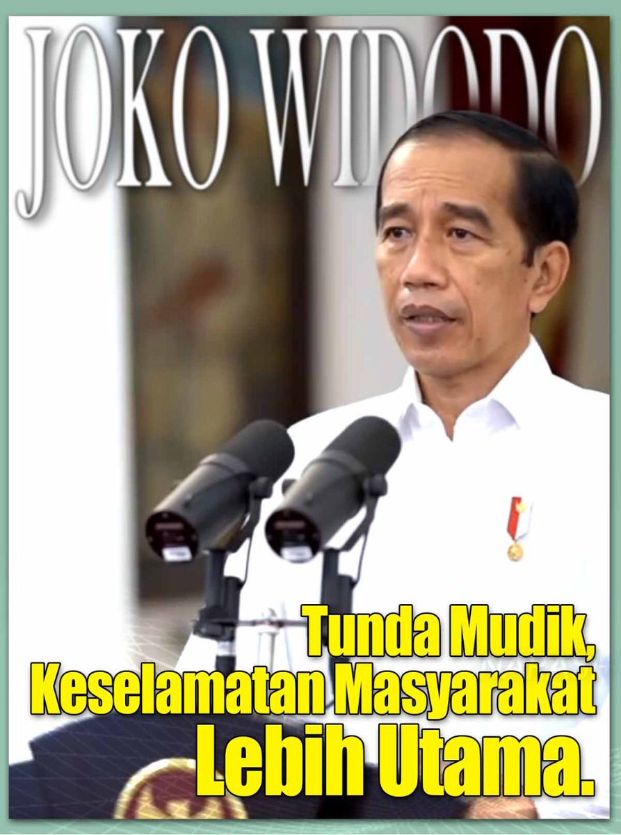 Keselamatan keluarga dan orang banyak adalah hal yang utama, tepiskan egomu walau hati ingin berjumpa. Mari sama sama kita mengalah demi pandemi agar cepat mereda.
#JanganPaksakanMudik
Silaturahmi Secara Online