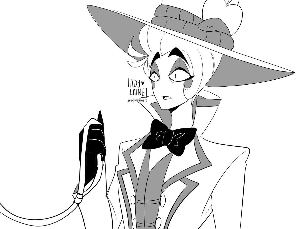 adylaineart's tweet image. Lucifer and his husband privileges with Lilith pt. 2
#HazbinHotel
