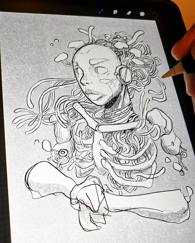 ArtyStack's tweet image. Impressive work in progress by @diegofriasdelv with ready-to-use storyboards. Included in our Comic Book Templates. ✍🏼 
🔥
#comicartist #procreate #artystack 
Available at: bit.ly/ArStk-CBT-Proc…